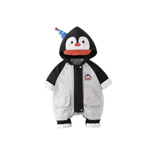 XiaoJinBu Серый Малыш Комбинезоны Ползунки