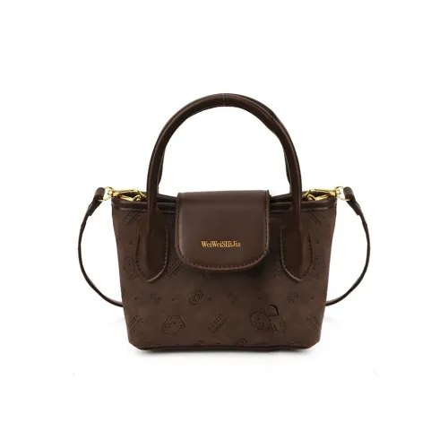 CAREELL ПУ (полиуретан) Сумка Стандартная Женская Кофейно-Коричневая