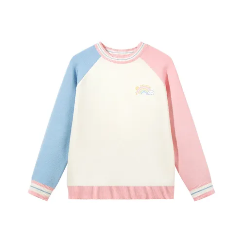 La Chapelle Розово-синий Радужный Солнце K Kids Свитеры