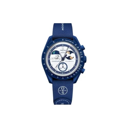 Swatch Quartz Механизм Мужские часы 42 мм Белый