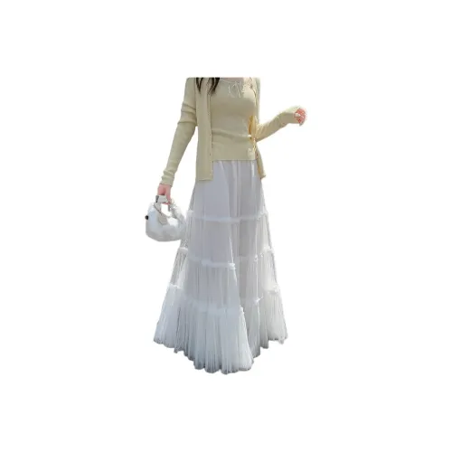 TXGN Женские Повседневные Длинные Юбки