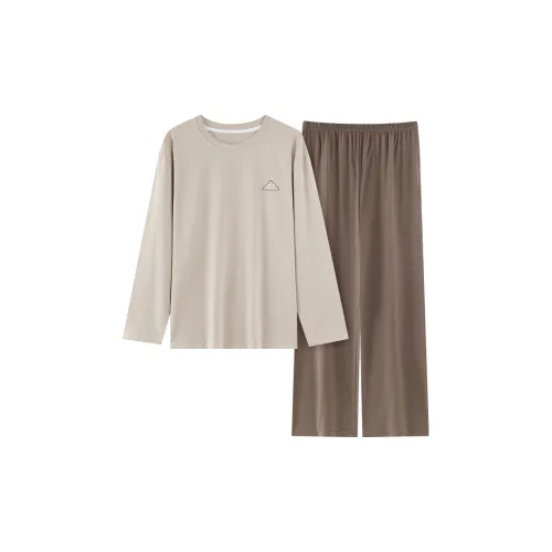 MADALLO Хаки Мужские Пижамные Комплекты