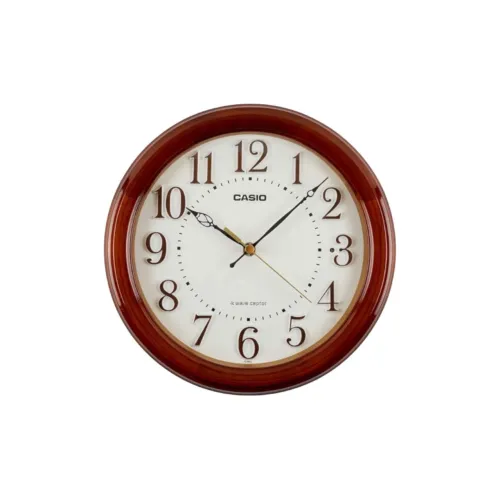 CASIO Радиоконтролируемый Механизм Смола Стена Часы Унисекс Белый