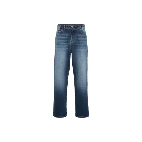 PHILIPP PLEIN Темно-синий Мужские Джинсы