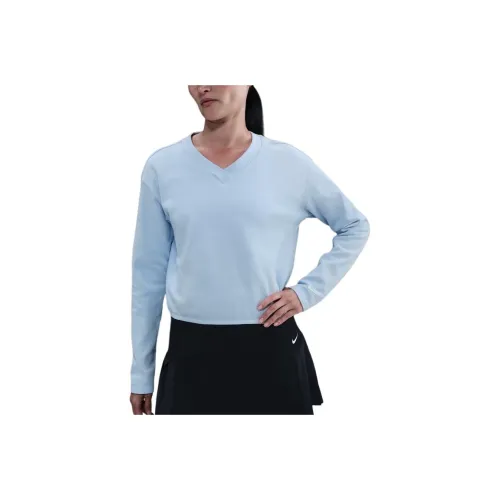 nike Небесно-голубые женские футболки T-Shirt