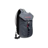 Угольно-серый / Лента красного цвета