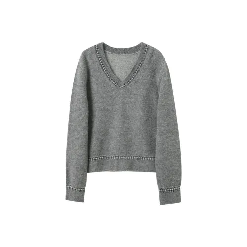 3COLOUR Фотиния Серый Женский Трикотаж