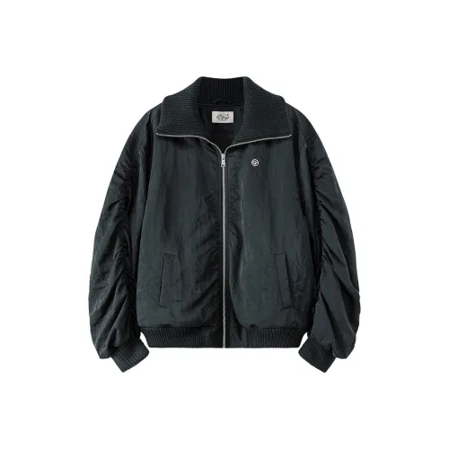 CHUU Темно-синий синий женский пуховик