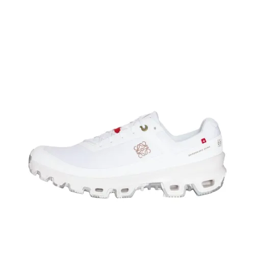 On x LOEWE Cloudventure Low Топ Повседневная обувь Женская Белая