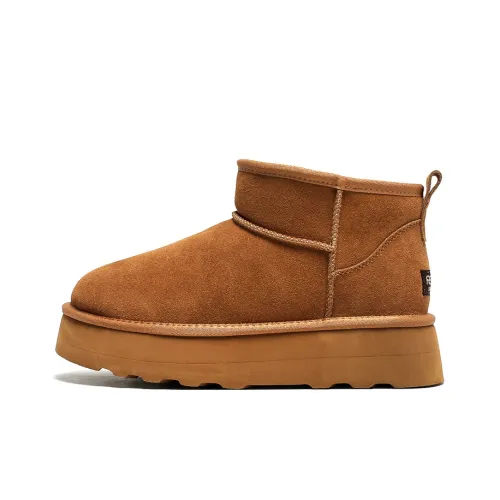 MPZY Термический Устойчивый к Износу Короткие Снежные Ботинки Унисекс