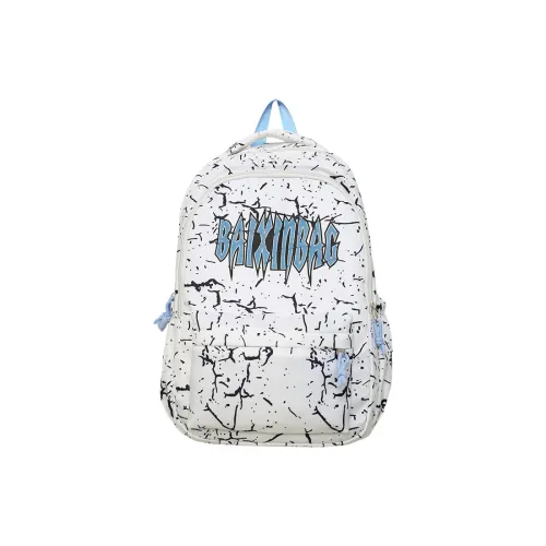 AUNG Nylon Backpack Standard Unisex White Black AUNG Нейлон Рюкзак Стандартный Унисекс Белый Черный