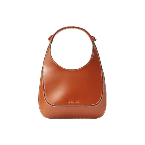 Staud Сумка через плечо из коровьей кожи женская коричневая