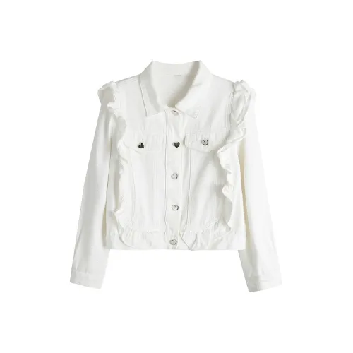 SIXUSICHOU Джинсовая куртка Женская