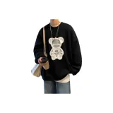 Черный с флисовой подкладкой