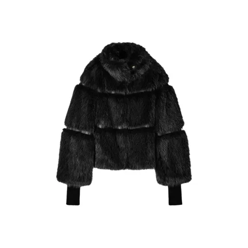 Patrizia Pepe FW25 Velvet Feel Coat Women's