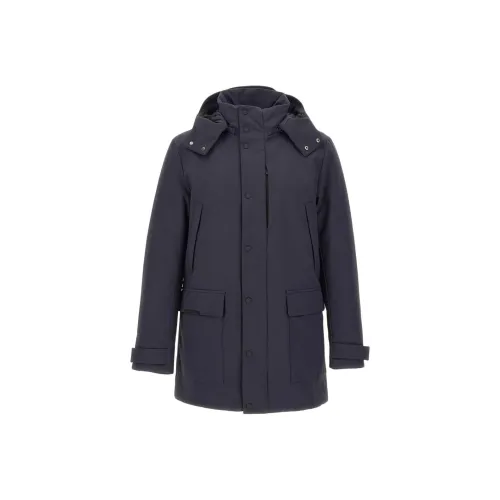 SAVE THE DUCK Синий Мужской Парки