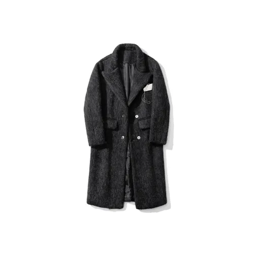 Chisportate Темно-серый Унисекс Пальто