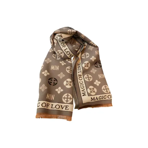 VINEY Вязаные шарфы из искусственного кашемира для женщин