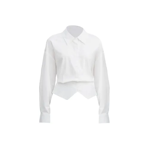 JOPPTI Белые Женские Рубашки
