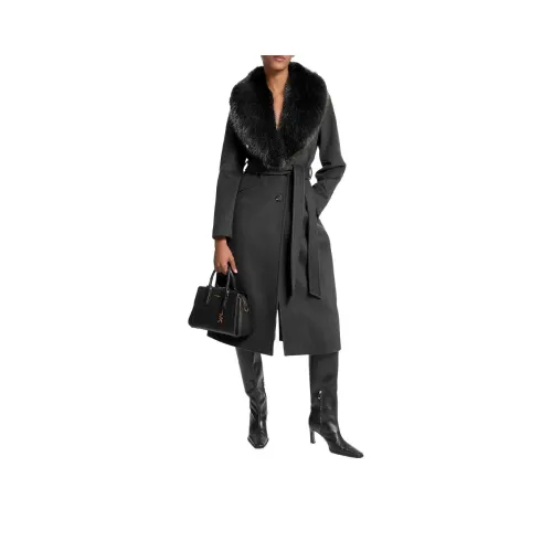 MICHAEL KORS Черное Женское Пальто