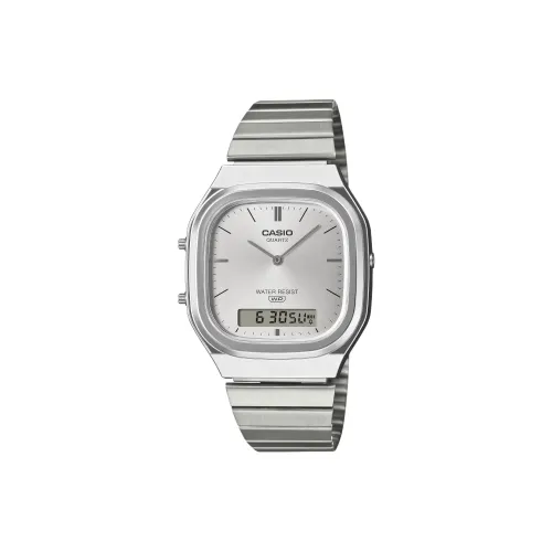 CASIO G SHOCK Collection Кварцевый механизм нержавеющая сталь ремешок унисекс серебристый циферблат