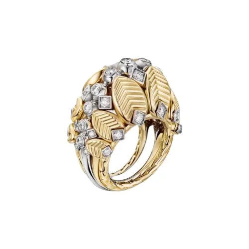 Кольца Cartier 18K White Gold Унисекс Золото Серебро