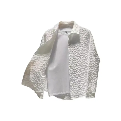 CAT'S PAW Белый Унисекс Рубашки