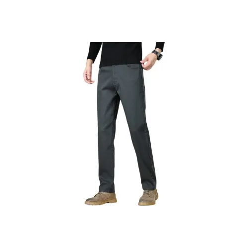 ZENGZHI Повседневные брюки облегающий крой прямой крой унисекс