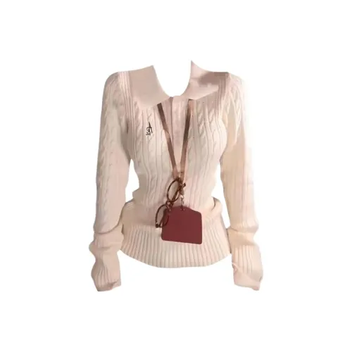 PZHK Экрю Женская Трикотажная