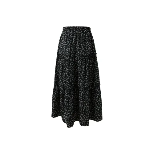 3COLOUR Повседневный Длинный Юбка Женские