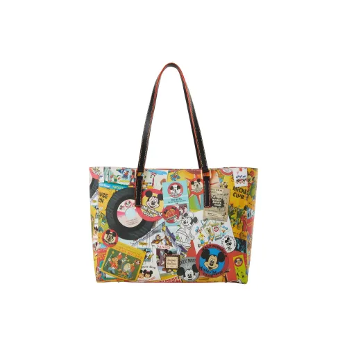 Disney Dooney Bourke Коллаборация Покрытая Хлопковая Сумка Унисекс Мультяшные Костюмы
