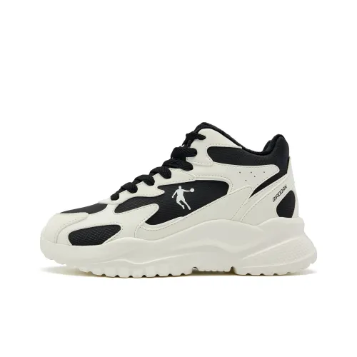 QIAODAN Little Millennium Термический Увеличивающий Высоту Устойчивый к Износу Противоскользящий Низкий Топ Повседневная Обувь Женская