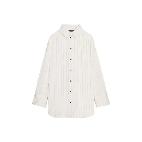 ZARA Белые Женские Рубашки