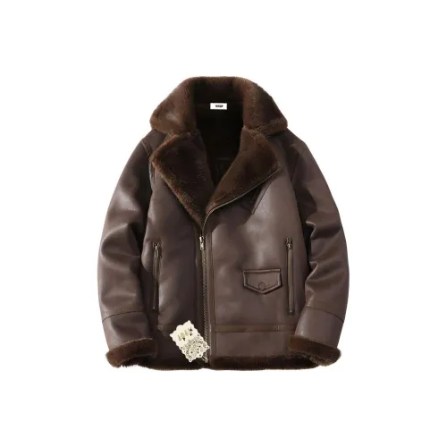 VPDP Темный кофейный унисекс пуховики