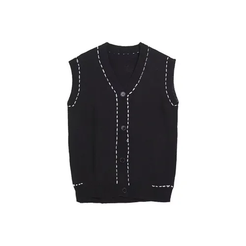 PLQV Черный Унисекс Жилеты