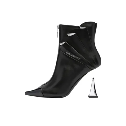 Ботильоны Karl Lagerfeld 10 см Женские Черные