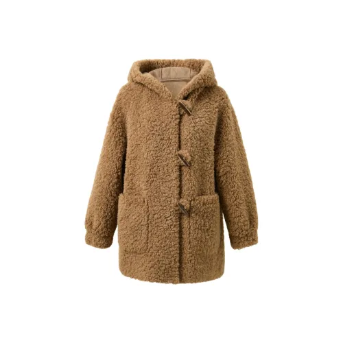 3COLOUR Мех Женский Фундуковый Коричневый