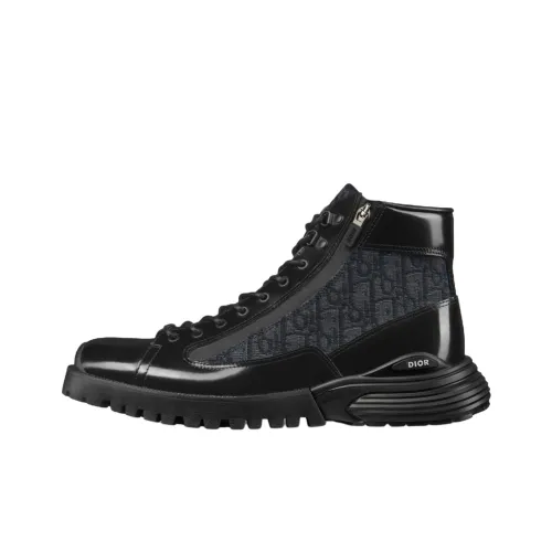 DIOR Combat Boot Мужской Черный