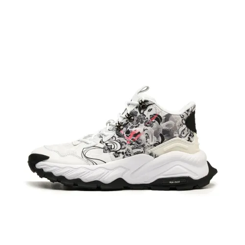 PEAK State Pole Journey 3,0 Повседневная обувь Высокий топ Белый Черный Унисекс