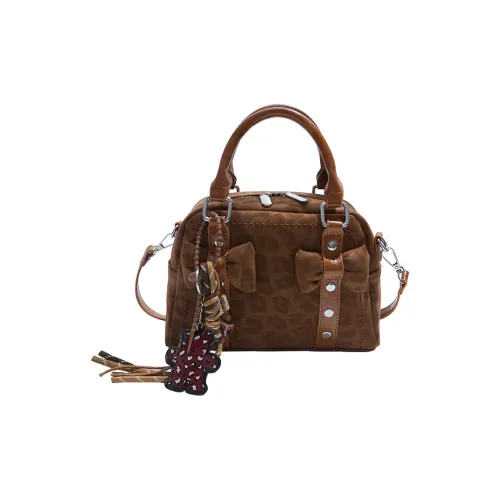 Iman's House ПУ (полиуретан) Сумка Стандартная Женская Коричневый Кофейный Черный