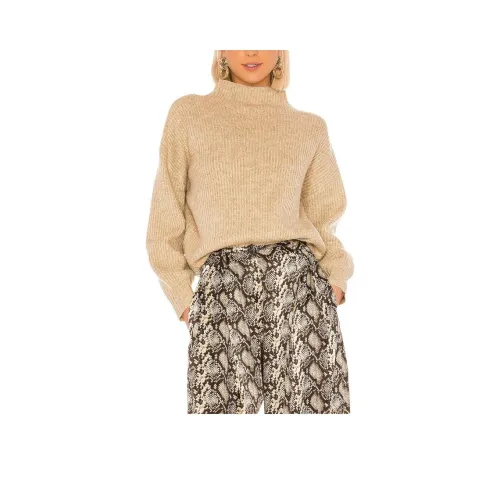 Alpaca Oatmeal Women's Sweaters Альпака Овсяные Женские Свитера