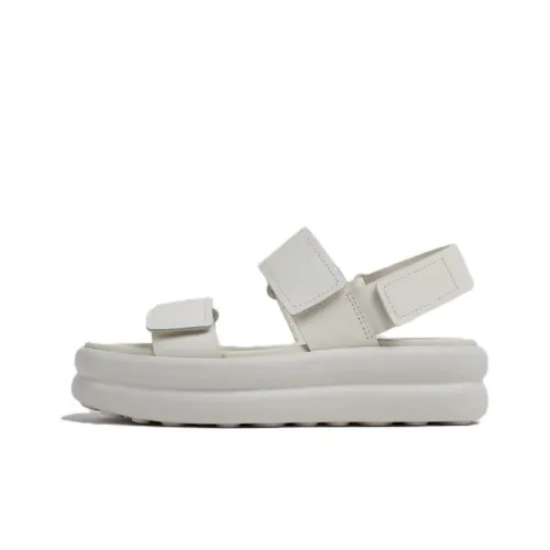 Camper Pelotas Flota Up Beach Sandals Women's Beige