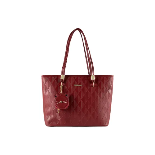 Vigno Сумка через плечо из синтетической кожи стандартная женская красная