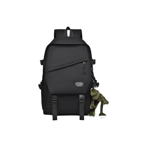 Kaka Tree Oxford Рюкзак Стандартный Унисекс Черный Экрю