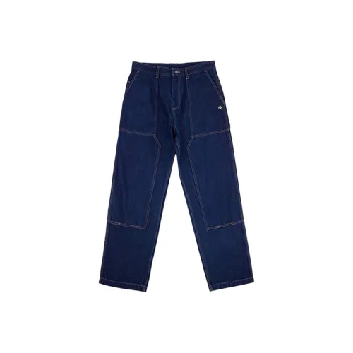 Конверс Синий Мужские Джинсы