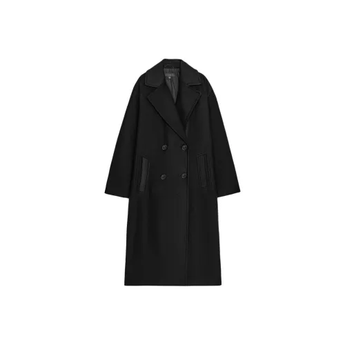 ZARA Черное Женское Пальто