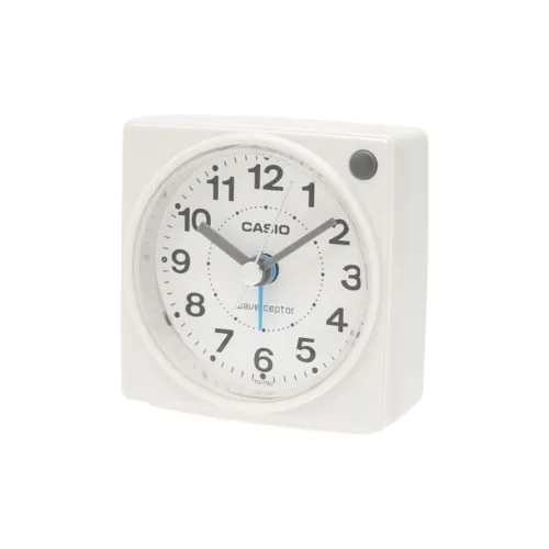 CASIO Радиоконтролируемый Механизм Смола Будильник Унисекс Белый