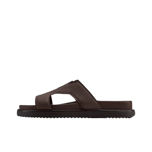 LOUIS VUITTON OASIS Шлепанцы Мужские Коричневые