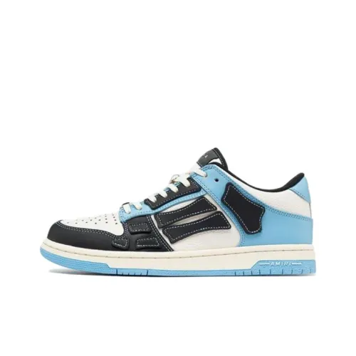 AMIRI Устойчивые к истиранию Скейтборд Кроссовки Мужские Синий Белый Черный