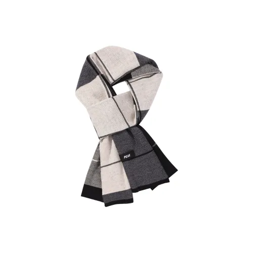 PEAK Акриловые вязаные шарфы для мужчин